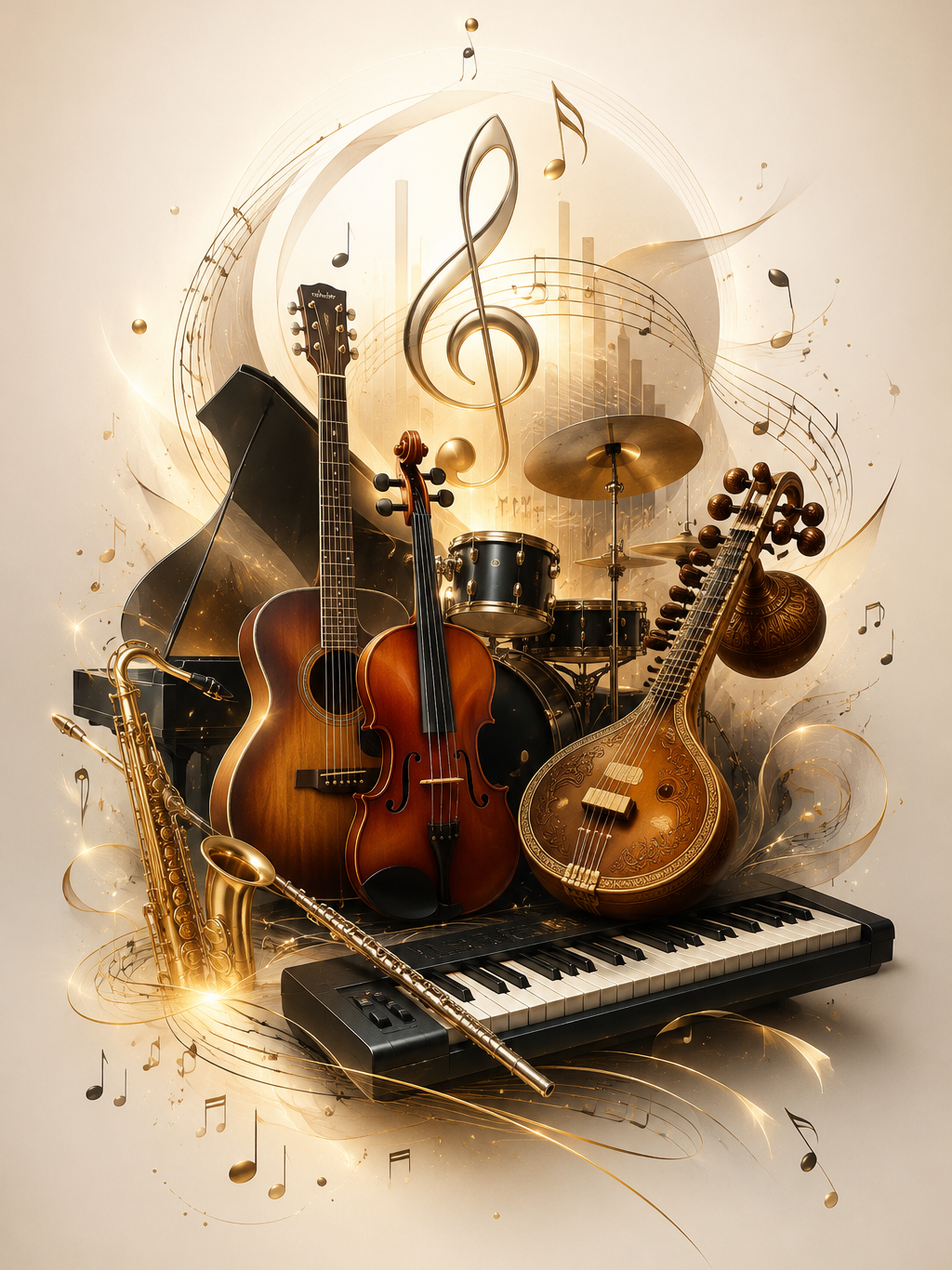 Handcrafted musical instruments