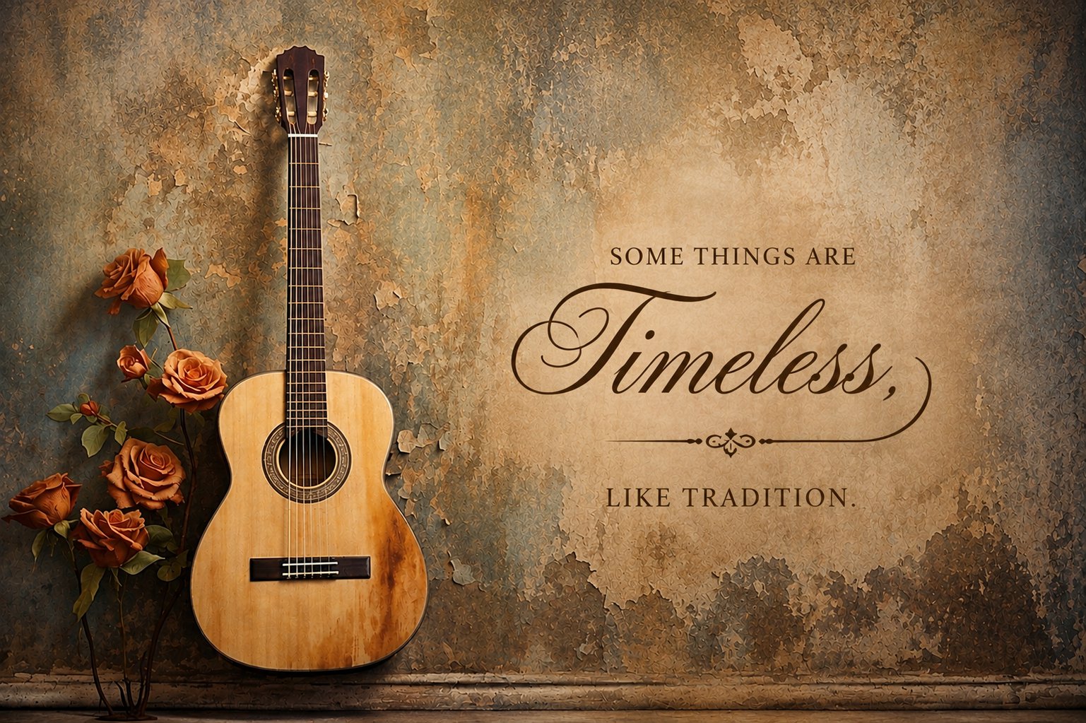Some Things Are Timeless, Like Tradition — classical guitar